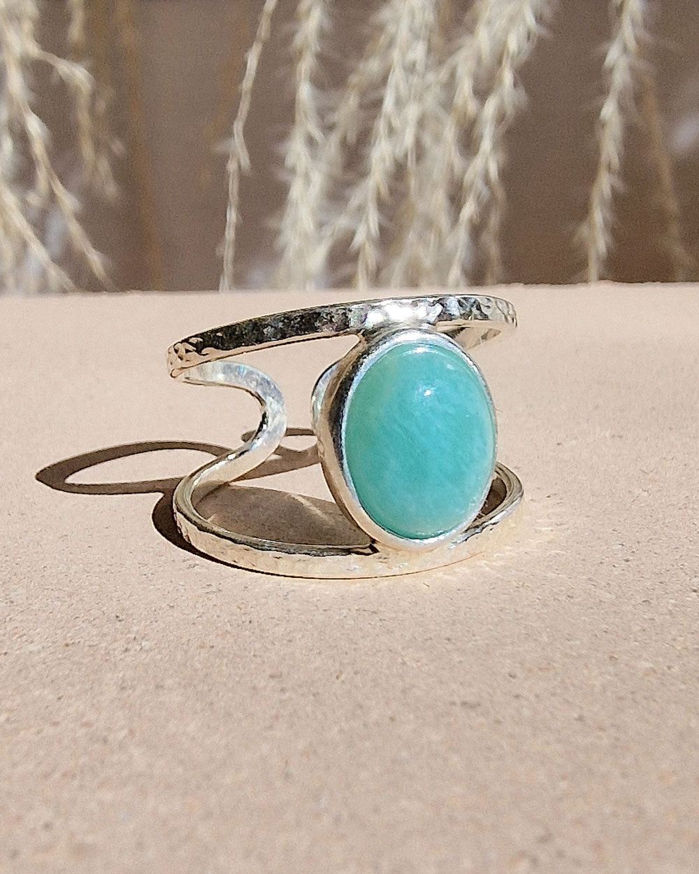 ANILLO NUNNE AMAZONITA