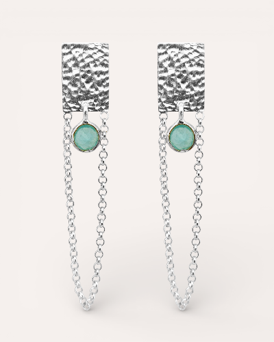 BLANIE AQUA EARRINGS