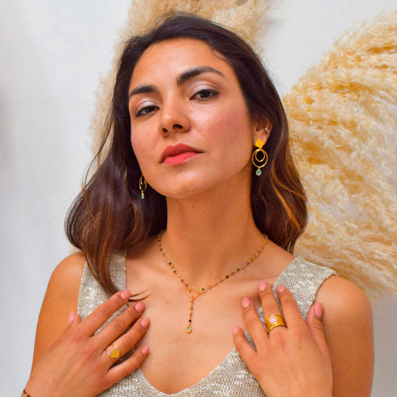 PENDIENTES ANINEA ROSE - Elbabohé