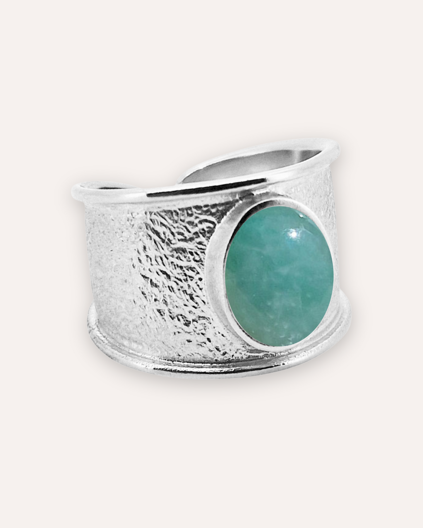 ANILLO AMAHAL AMAZONITA