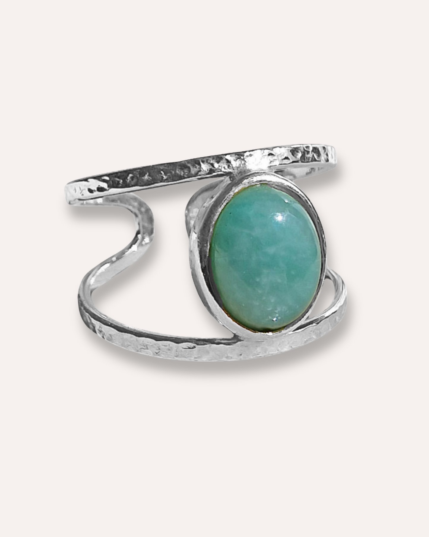 ANILLO NUNNE AMAZONITA