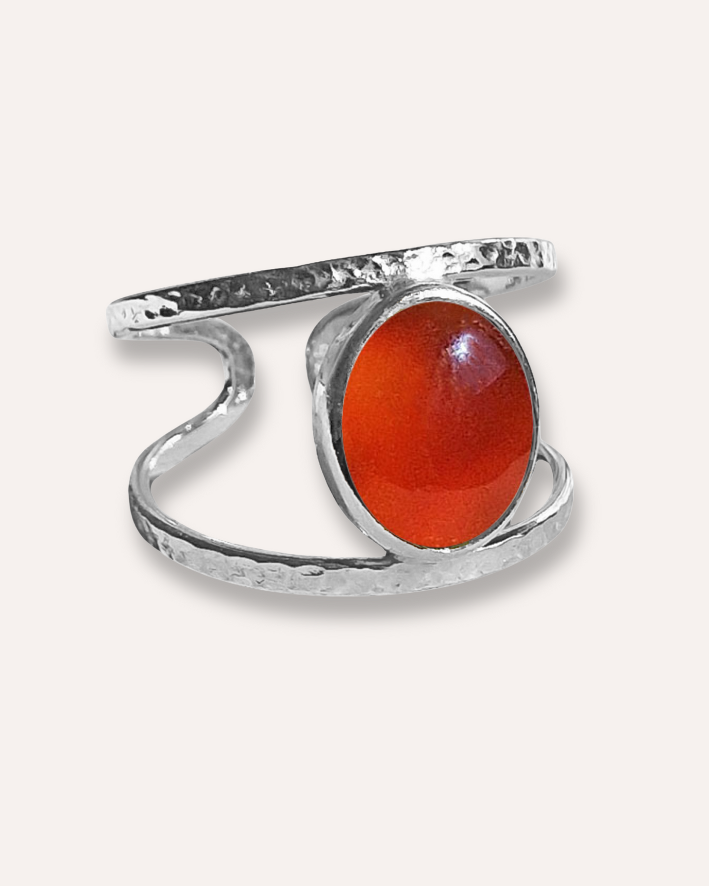 ANILLO NUNNE CORNALINA