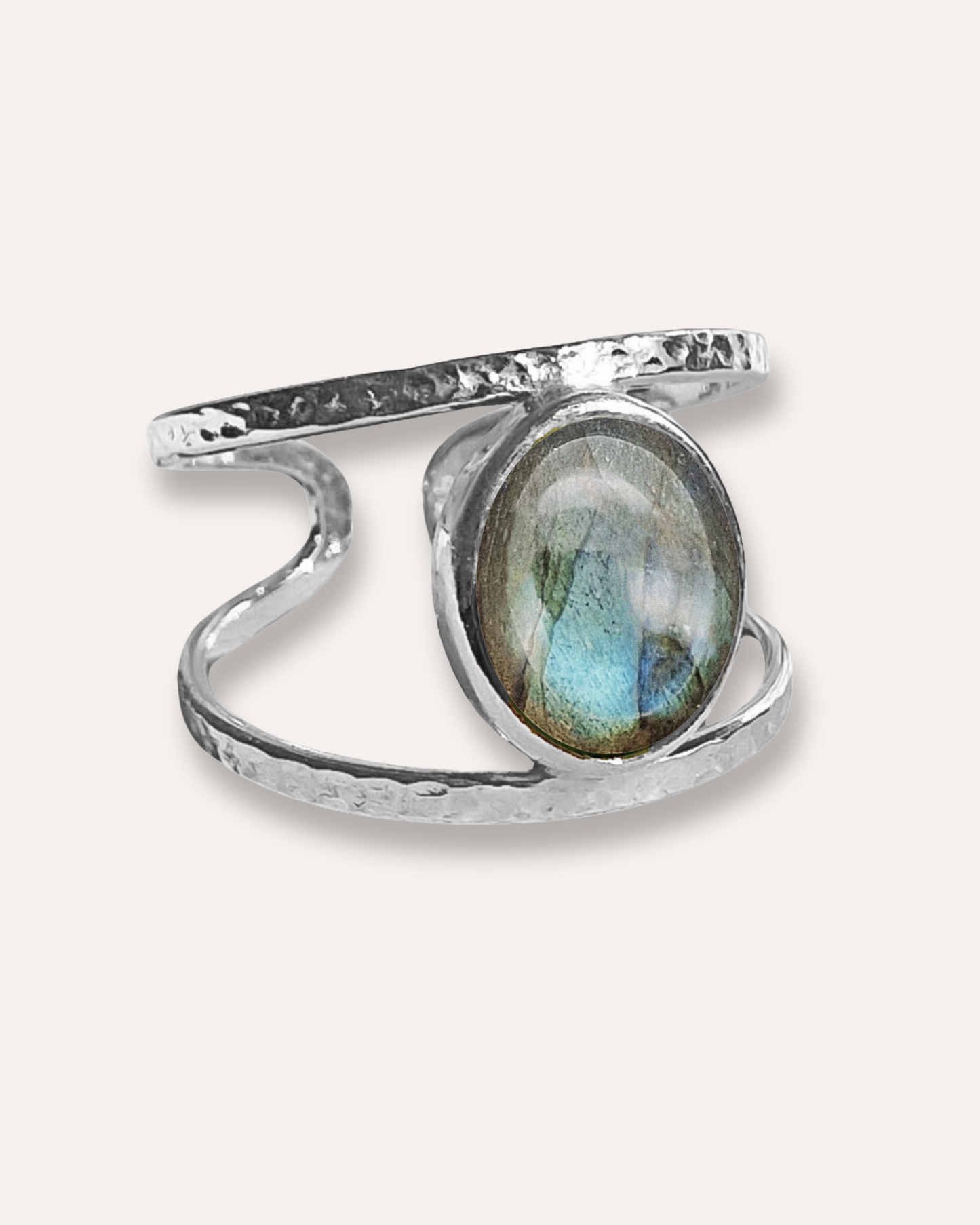 ANILLO NUNNE LABRADORITA