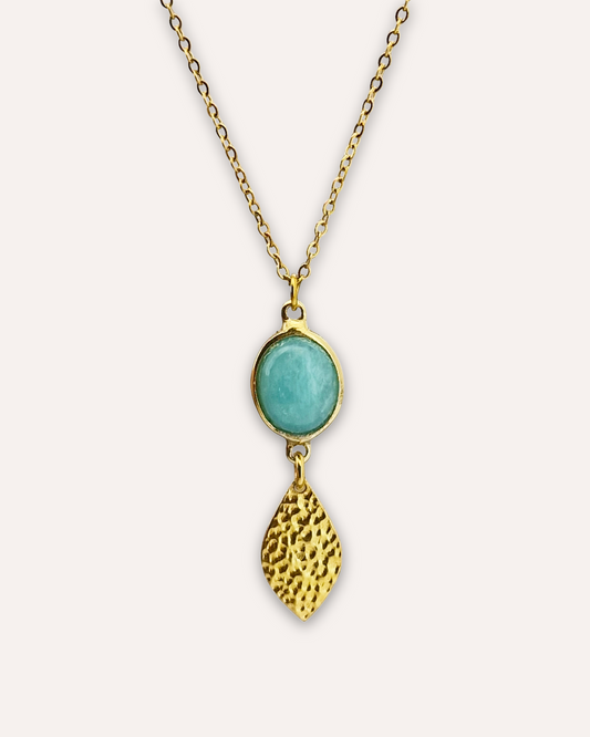 COLLAR MOAMI AMAZONITA