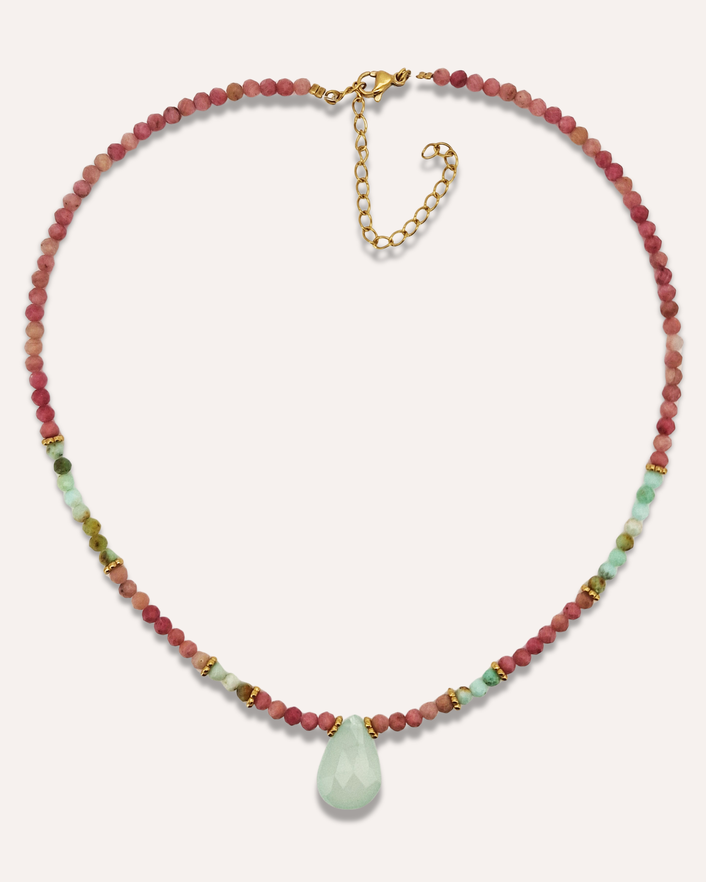 COLLAR RODOCROSITA