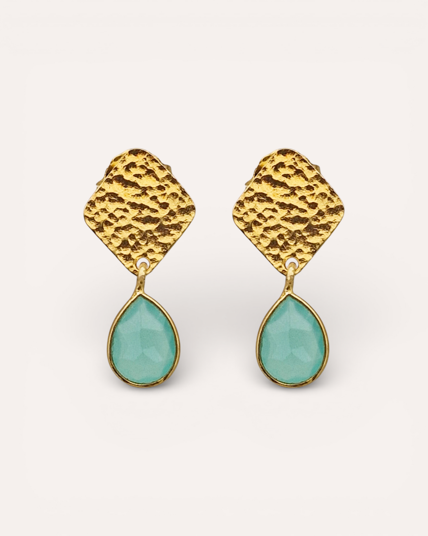PENDIENTES JAIPUR AQUA