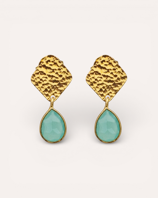 PENDIENTES JAIPUR AQUA