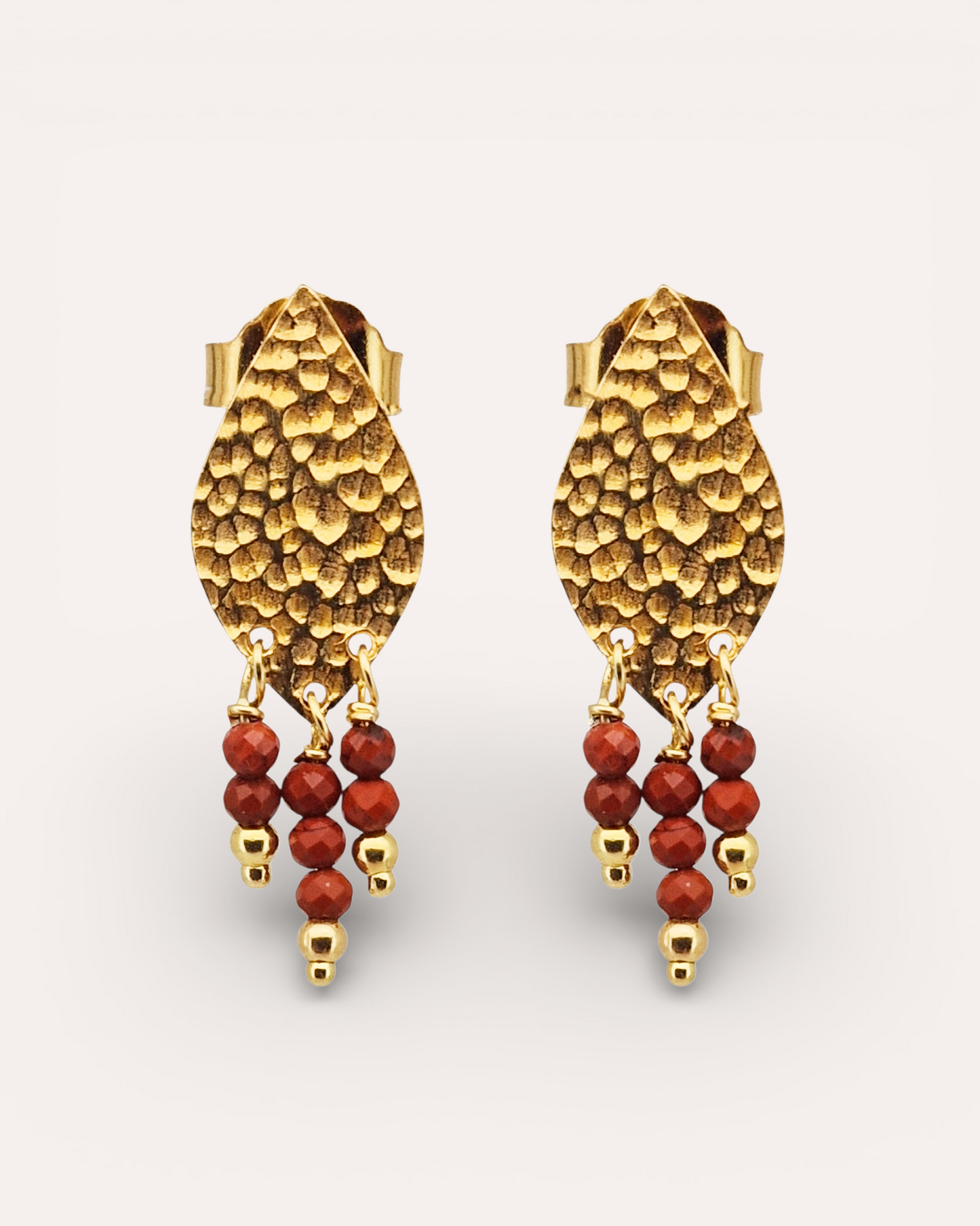 PENDIENTES NASHIK ÁGATA