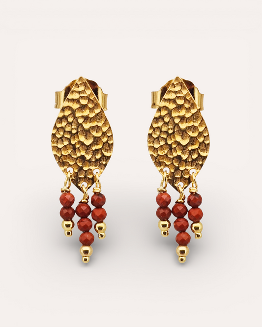 PENDIENTES NASHIK ÁGATA