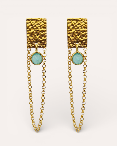 BLANIE AQUA EARRINGS
